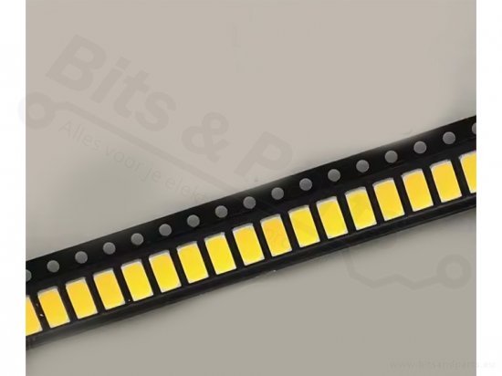 LED SMD 5730 Warm-Wit - 5,7x3x0,9mm (5 stuks)